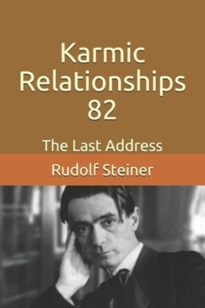 Cover for Rudolf Steiner · Karmic Relationships 82 (Taschenbuch) (2018)
