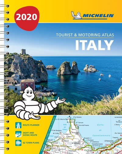Michelin Tourist & Motoring Atlas: Michelin Tourist & Motoring Atlas Italy 2020 - Michelin - Kirjat - Michelin - 9782067244511 - lauantai 4. tammikuuta 2020