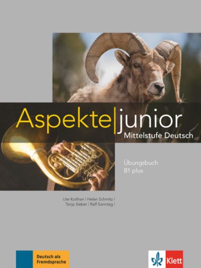 Cover for Aspekte junior: Ubungsbuch B1 plus + Audios zum Download (Paperback Book) (2017)