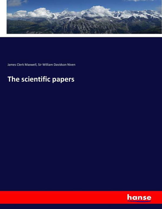 The scientific papers - Maxwell - Libros -  - 9783337414511 - 31 de diciembre de 2017