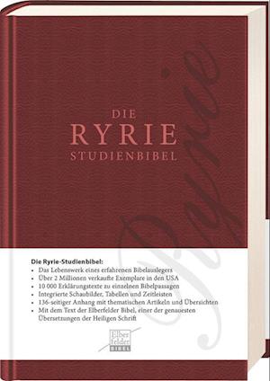 Cover for Charles C. Ryrie · Ryrie-Studienbibel - ital. Kunstleder (Paperback Book) (2017)