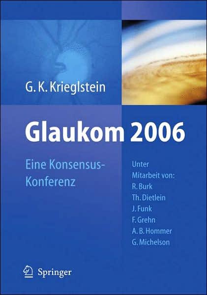 Cover for 9783540380542 · Glaukom 2006 (Buch) (2006)