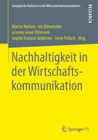 Cover for Martin Nielsen · Nachhaltigkeit in Der Wirtschaftskommunikation - Europaische Kulturen in Der Wirtschaftskommunikation (Paperback Book) [2013 edition] (2013)