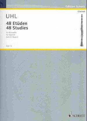 Cover for Alfred Uhl · 48 Studies Band 2 (Hardcover Book) (1984)