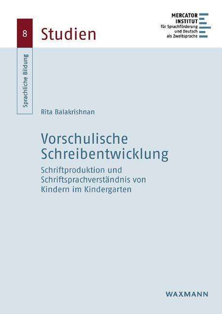 Cover for Balakrishnan · Vorschulische Schreibentwi (Book)