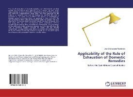 Cover for Munderere · Applicability of the Rule of (Book)