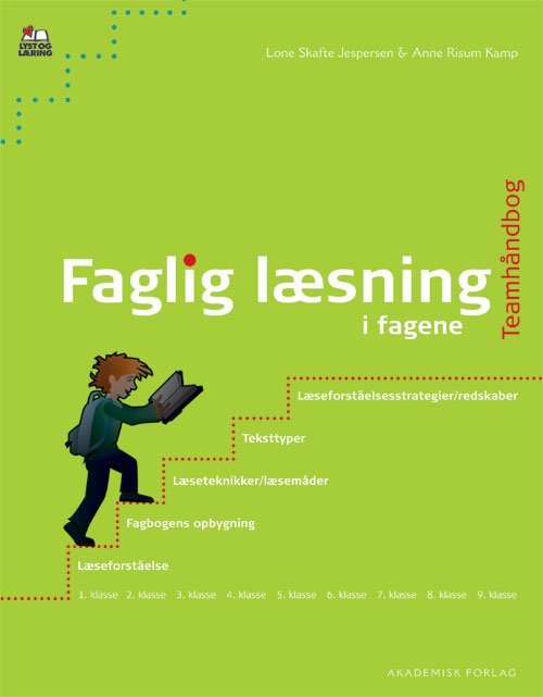 Cover for Anne Risum Kamp; Lone Skafte Jespersen · Lyst og læring: Faglig læsning i fagene, Teamhåndbog (Sewn Spine Book) [1st edition] (2010)