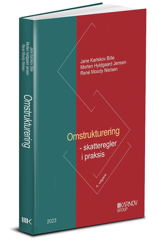Cover for René Moody Nielsen Jane Karlskov Bille; Morten Hyldegaard Jensen · Omstrukturering (Heftet bok) [4. utgave] (2023)