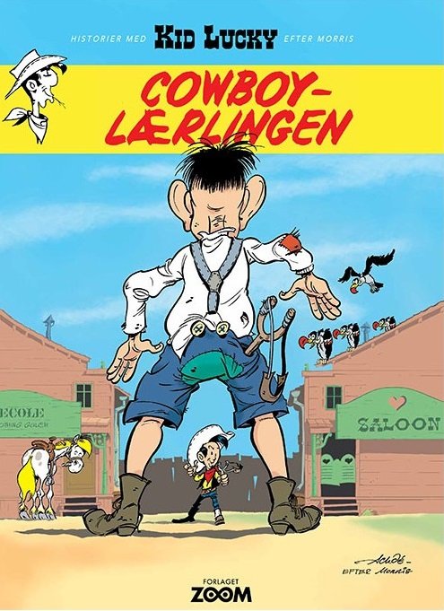 Cover for Achdé · Kid Lucky: Cowboy-lærlingen (Hæftet bog) (2016)