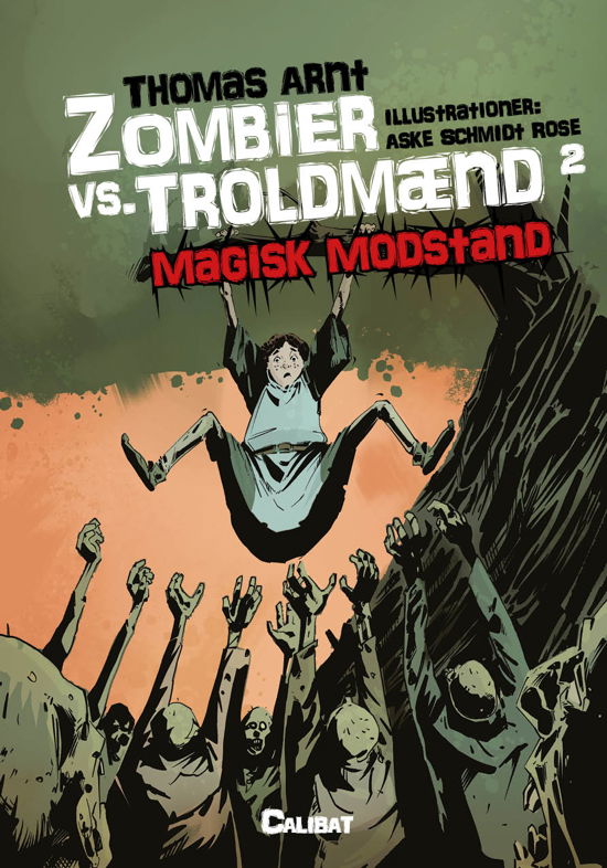 Cover for Thomas Arnt · Zombier vs. troldmænd 2 (Hardcover bog) [1. udgave] (2020)