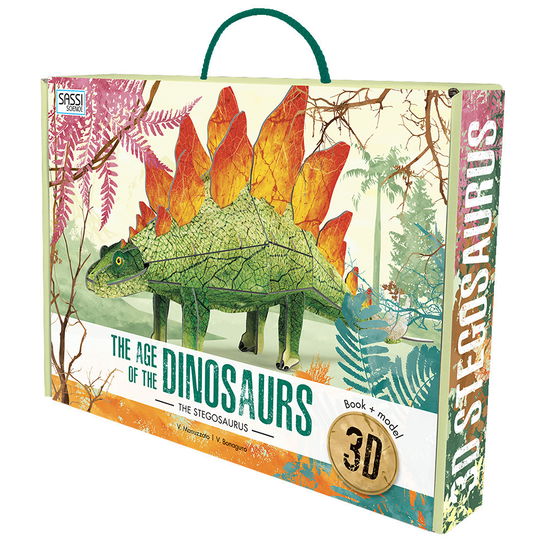 Cover for Valentina Bonaguro · The Age of Dinosaurs - 3D Stegosaurus - 3D Model (Hardcover Book) (2019)