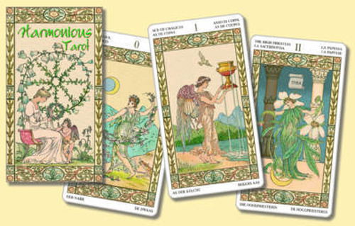 Harmonious Tarot - Crane, Walter (Walter Crane) - Książki - Lo Scarabeo - 9788883954511 - 28 lipca 2005