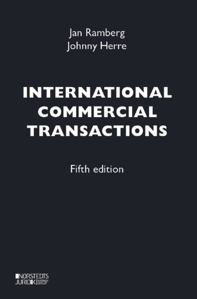 Cover for Jan Ramberg · International Commercial Transactions (Book) (2021)