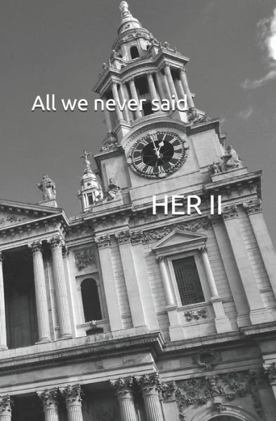 Cover for Her II · All we never said (Paperback Bog) (2020)