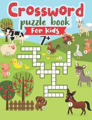 Crossword Puzzle Book for Kids 7 Plus - Mazing Workbooks - Boeken - Independently Published - 9798634904511 - 7 april 2020