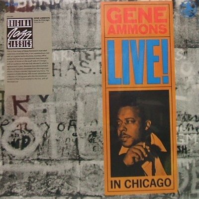 Cover for Gene Ammons · Live In Chicago (LP) (2005)