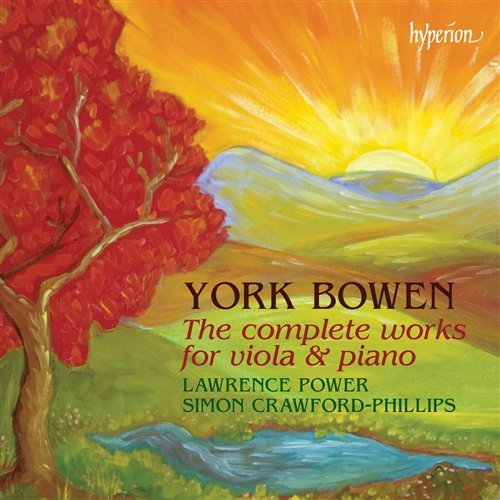 Cover for Powercrawfordphillips · Bowenthe Complete Works For Viola Pno (CD) (2008)