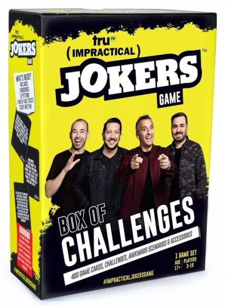 Cover for Impractical Jokers Box of Challenges Card Game (Taschenbuch) (2023)
