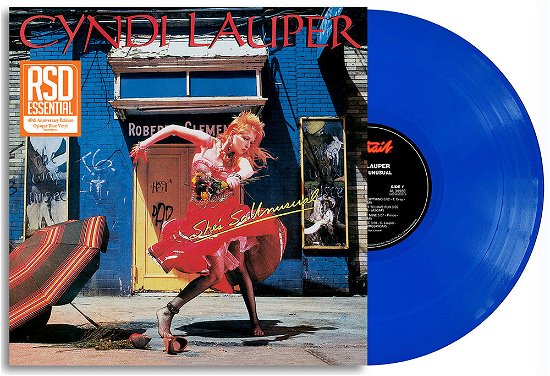 Cover for Cyndi Lauper · She's So Unusual (LP) [RSD Essential Opaque Blue edition] (2023)