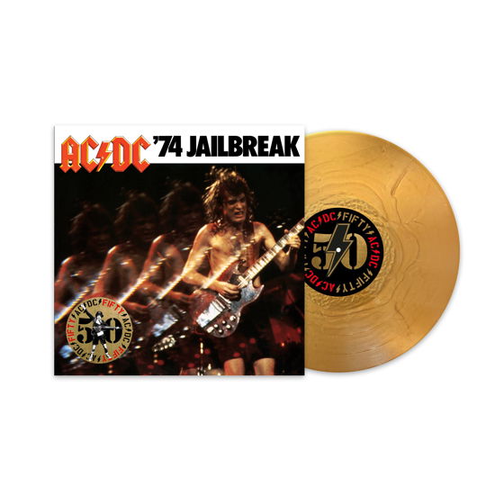 AC/DC · '74 Jailbreak (LP) [Limited Gold Vinyl edition] (2024)