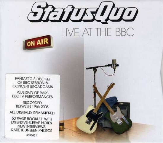 Cover for Status Quo · Live at the Bbc (DVD/CD) (2010)