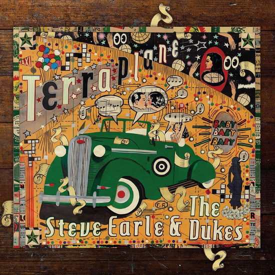 Cover for Steve Earle and the Dukes · Terraplane (Transparent Gold Vinyl) (LP) [Limited edition] (2021)