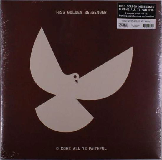 O Come All Ye Faithful (Splatter Vinyl) - Hiss Golden Messenger - Musiikki - MERGE - 0673855077512 - perjantai 5. marraskuuta 2021