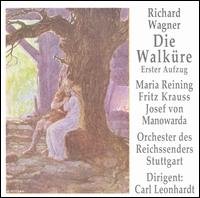 * Die Walküre - 1. Aufzug - Richard Wagner - Reining / Krauss / Manowarda/+ - Music - Preiser - 0717281901512 - 1997