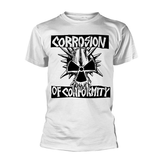 Cover for Corrosion of Conformity · Skull Logo (White) (T-shirt) [size S] (2025)