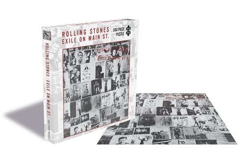 Rolling Stones Exile On Main St. (500 Piece Jigsaw Puzzle) - The Rolling Stones - Board game - ZEE COMPANY - 0803343256512 - September 1, 2020