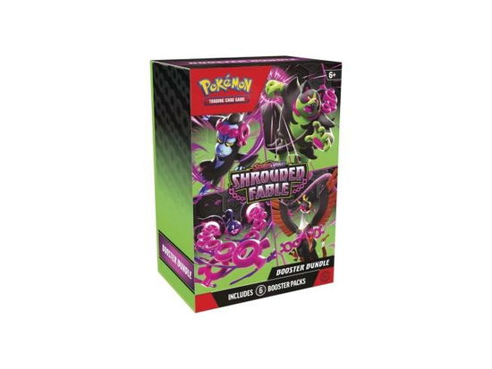 Cover for PokÃ©mon · Sv6.5 Shrouded Fable 6 Booster Packs (pok87851) (Brinquedos)