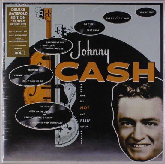 Cover for Johnny Cash · With His Hot &amp; Blue Guitar (180gr gatefold vinyl) (LP) (2018)