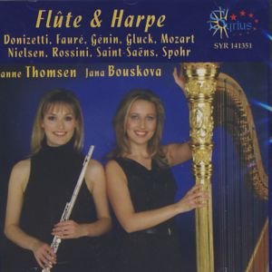 Flute & Harpe - Thomsen, Janne & Jana Bouskova - Musik - SYRIUS - 3491421413512 - 11. december 2012