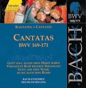 Cover for Bach-collegium / Rilling · * BACH: Kantaten BWV 169-171 (CD) (2000)
