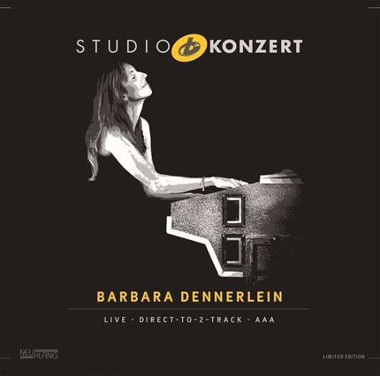 Cover for Dennerlein Barbara · Studio Konzert (LP) [Limited Hand Numbered edition] (2015)