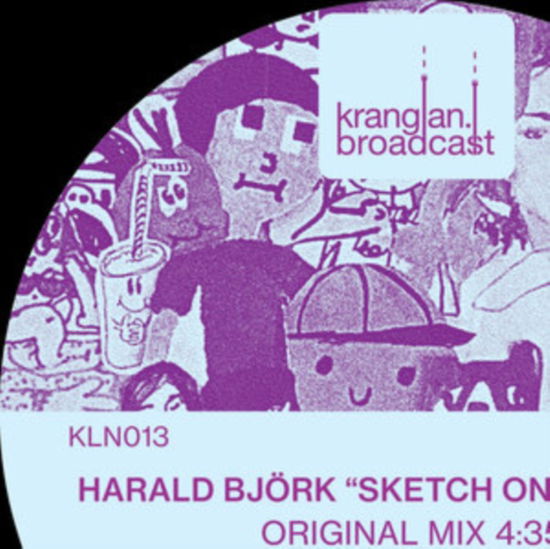 Cover for Harald Bjork · Sketch On A Feeling (LP) (2021)