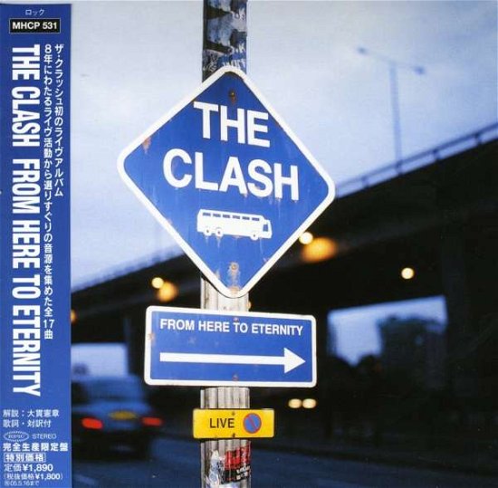 Cover for The Clash · From Here To Eternity (CD) [Limited, Remastered edition] (2013)