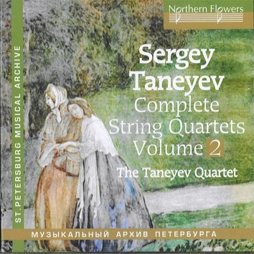 Cover for The Taneyev Quartet · String Quartets 5 + 7 Northern Flowers Klassisk (CD) (2010)