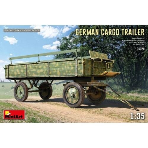 Cover for Miniart · 1/35 German Cargo Trailer (1/22) (Legetøj)