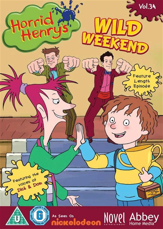 Cover for Horrid Henrys Wild Weekend · Horrid Henry Wild Weekend (DVD) (2020)