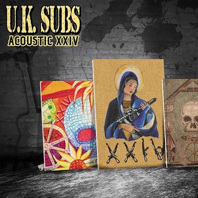 Cover for UK Subs · Acoustic Xxiv (LP) [Purple Vinyl edition] (2022)