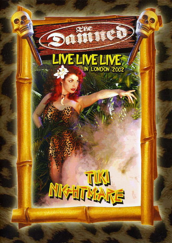 Cover for Damned the · Live Live Live   Tiki Nightma (DVD) (2013)