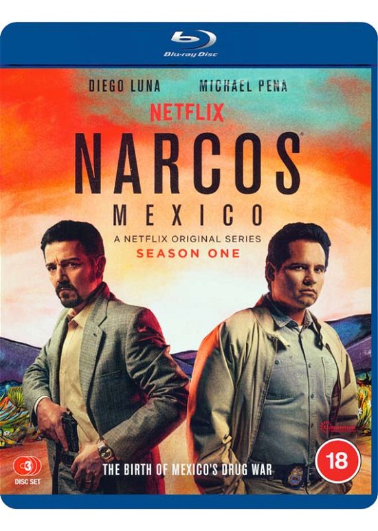 Cover for Narcos Mexico BD · Narcos Mexico Season 1 (Blu-ray) (2020)