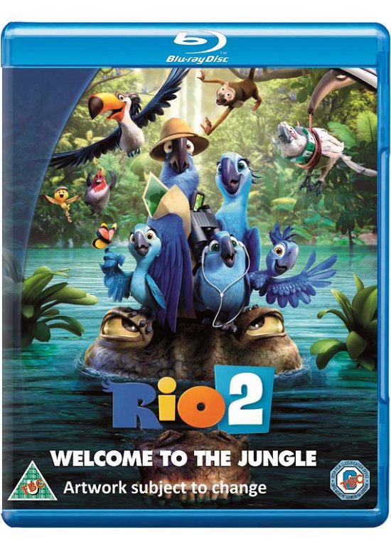 Cover for Rio 2 · Rio 2 3D+2D (Blu-ray) (2014)