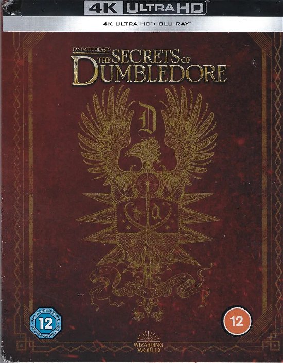 Cover for Fantastic Beasts 3 - The Secrets Of Dumbledore (4K Ultra HD) [Limited Steelbook edition] (2023)