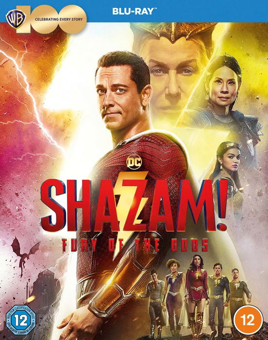Cover for Shazam Fury of the Gods BD · Shazam Fury Of The Gods (Blu-ray) (2023)