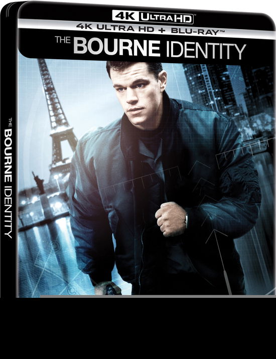 Cover for Bourne Identity (The) · The Bourne Identity 20Th Ann (Steelbook) (4K+Br) (4K Ultra HD/BD) (2022)