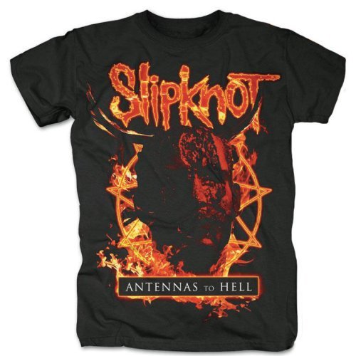 Slipknot Unisex T-Shirt: Antennas to Hell - Slipknot - Marchandise - ROFF - 5055295359512 - 19 janvier 2015