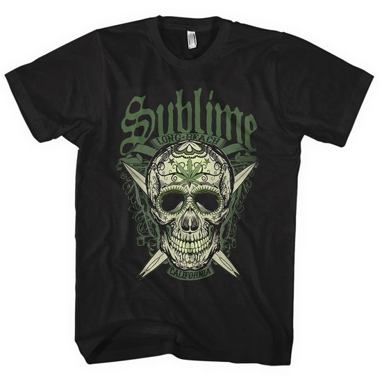 Sublime Unisex T-Shirt: Long Beach - Sublime - Produtos -  - 5056012041512 - 