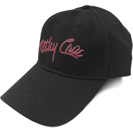 Motley Crue Unisex Baseball Cap: Logo - Mötley Crüe - Produtos - ROCK OFF - 5056170662512 - 